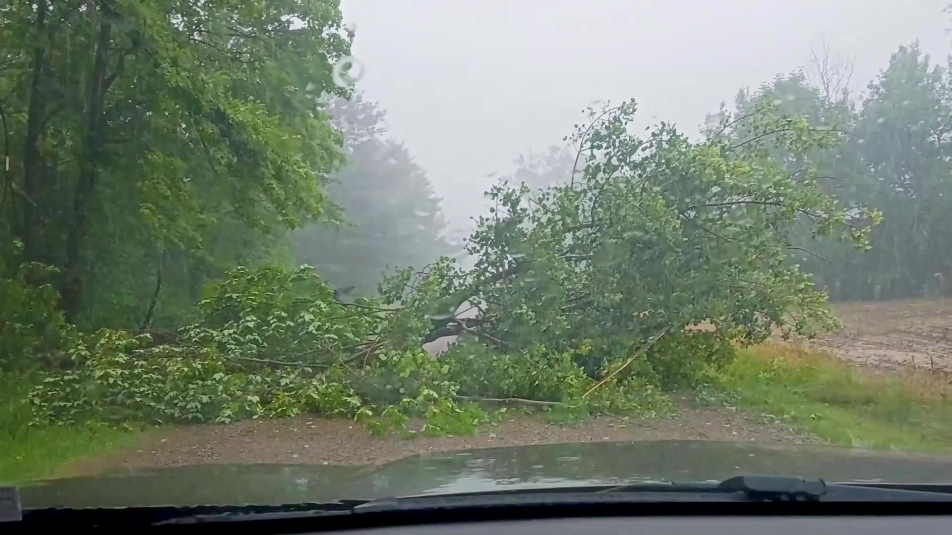 Saegertown, PA Hail Storm and Storm Damage Aftermath