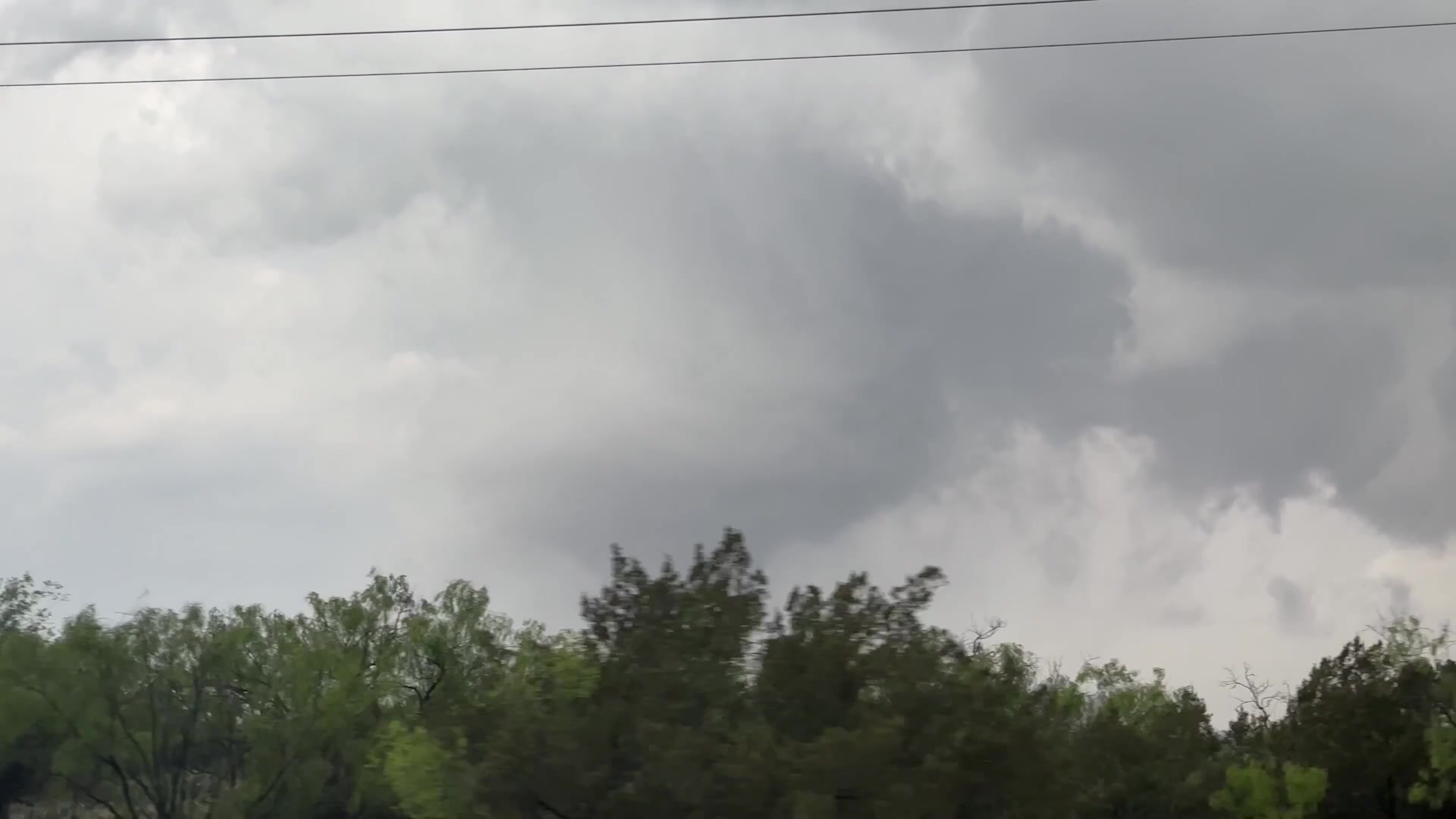 Raw Tornado Footage from Tom Green County, Texas