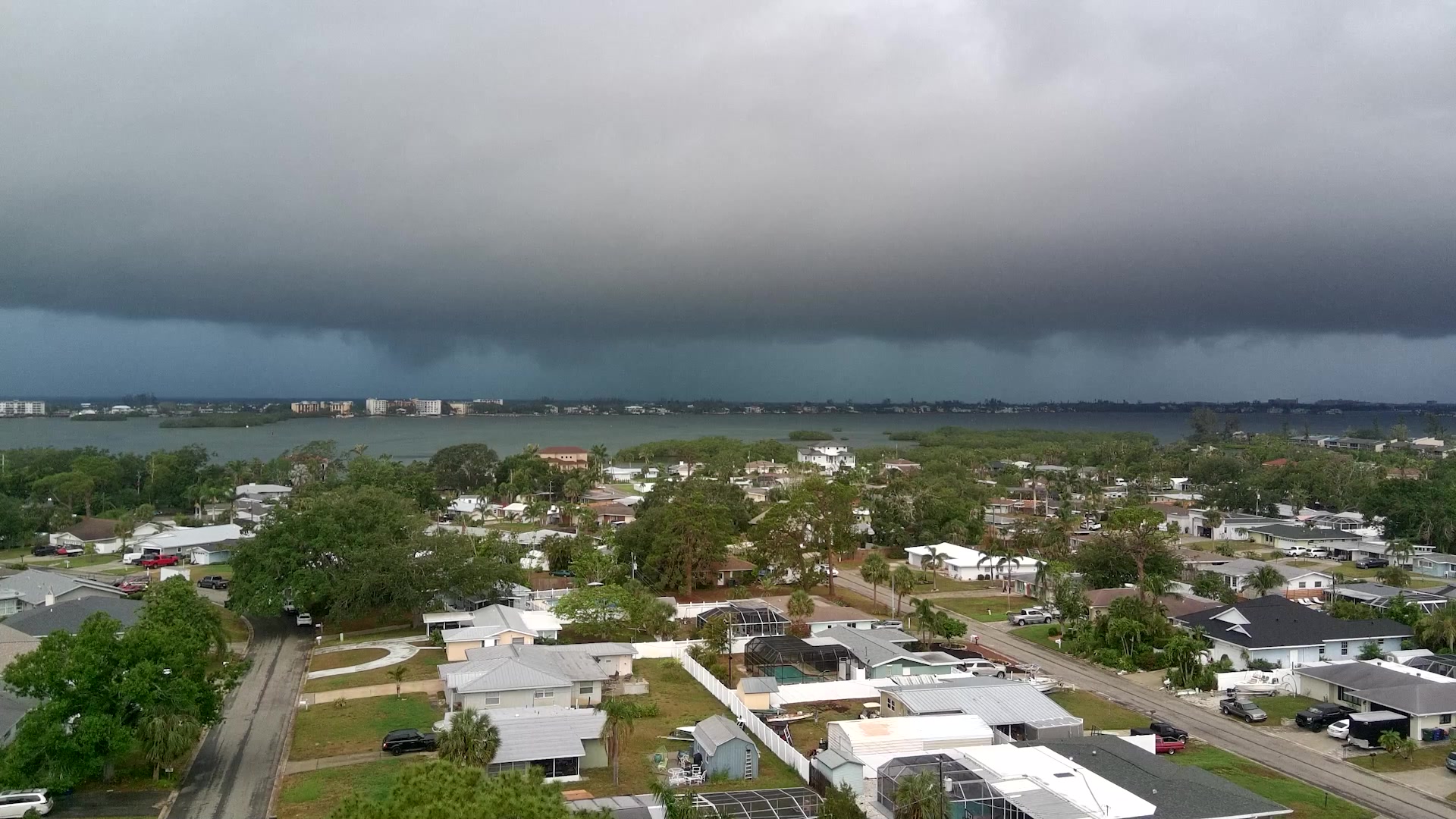 Heavy Rain Floods Streets In Sarasota, FL