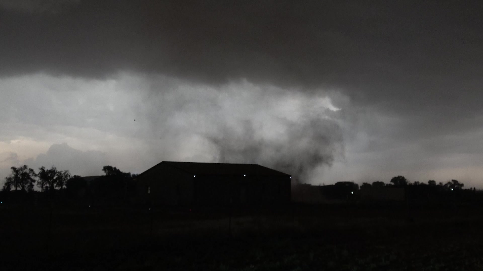 Amazing Tornadoes Near Lubbock, Texas Almost Hits A House