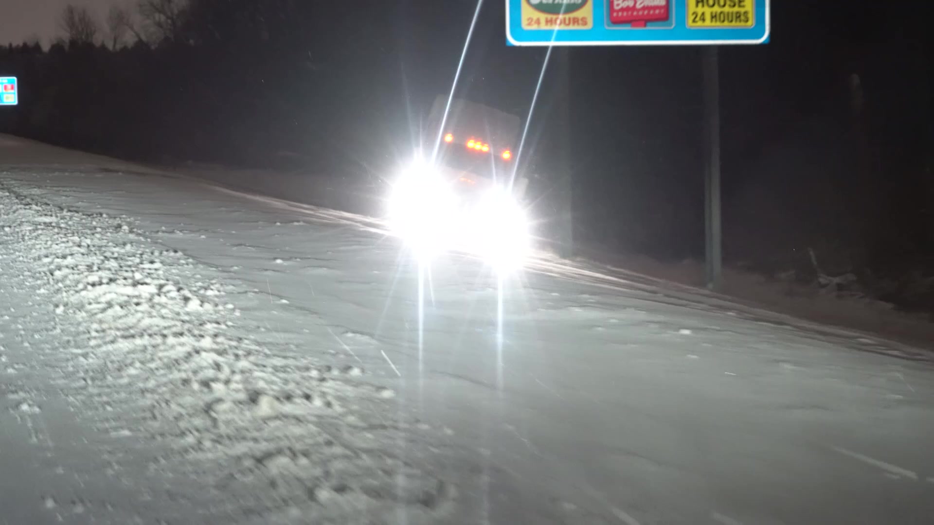 Multiple Accidents in the Winter Storm in Dayton, Ohio