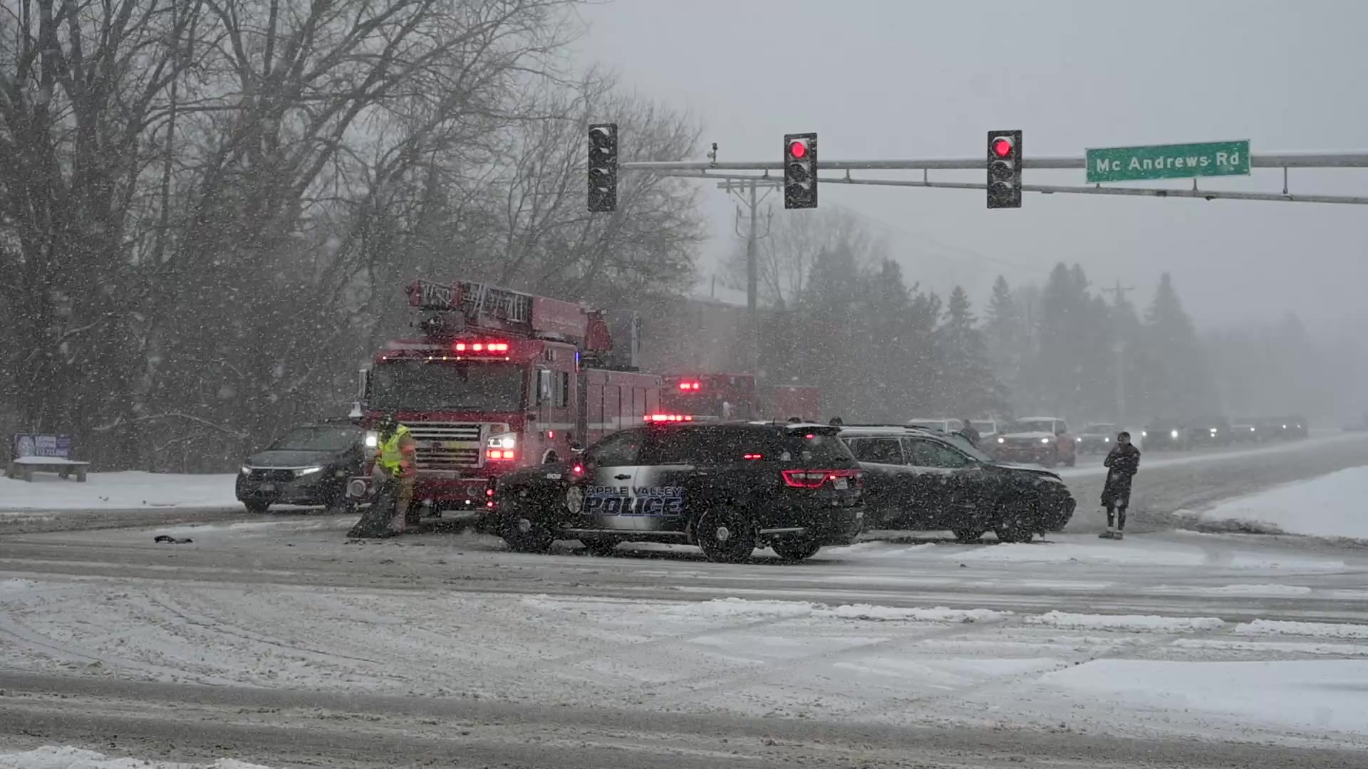 Southern Twin Cities Winter Weather Creates Travel Nightmares