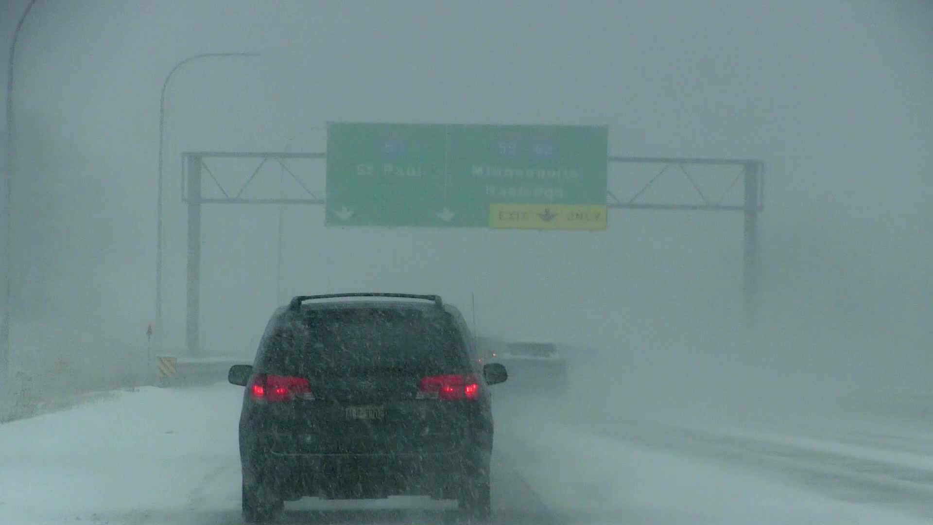 Winter storm impacts the Twin Cities metro area.