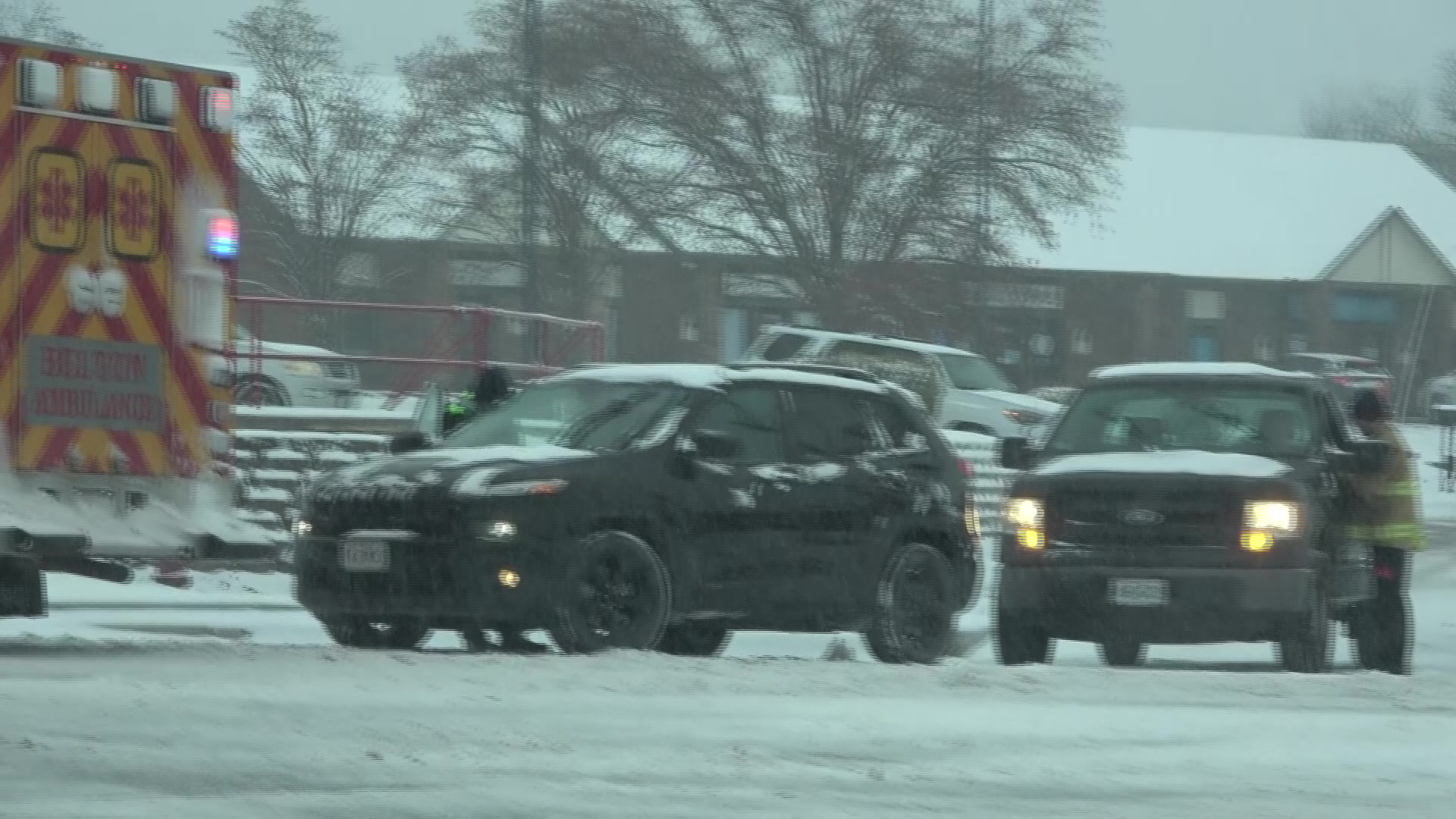 Kansas City, MO Metro First Major Snow Causes Slick Roads And Hazards
