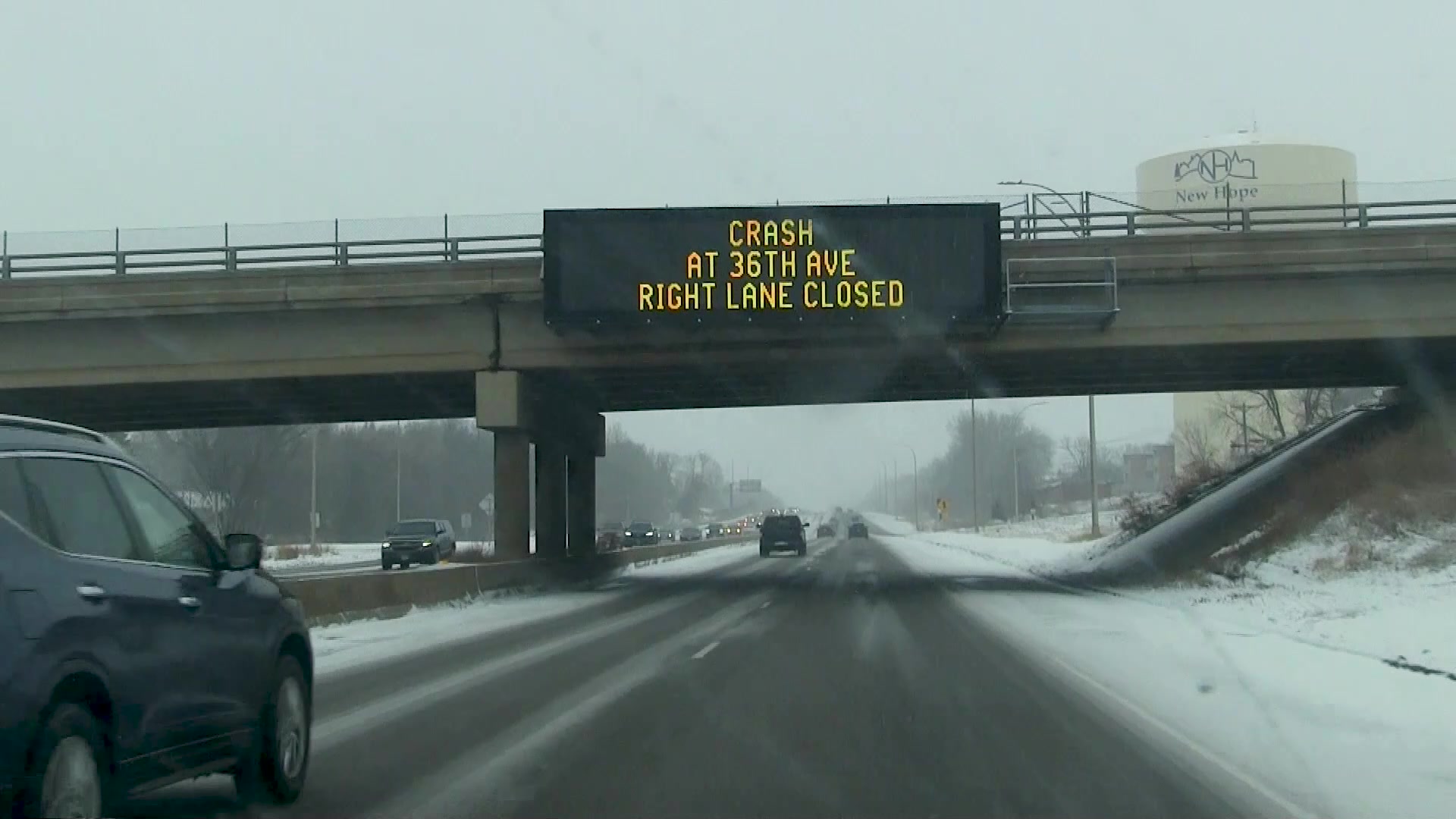 Winter Storm impacts the Twin Cities metro area