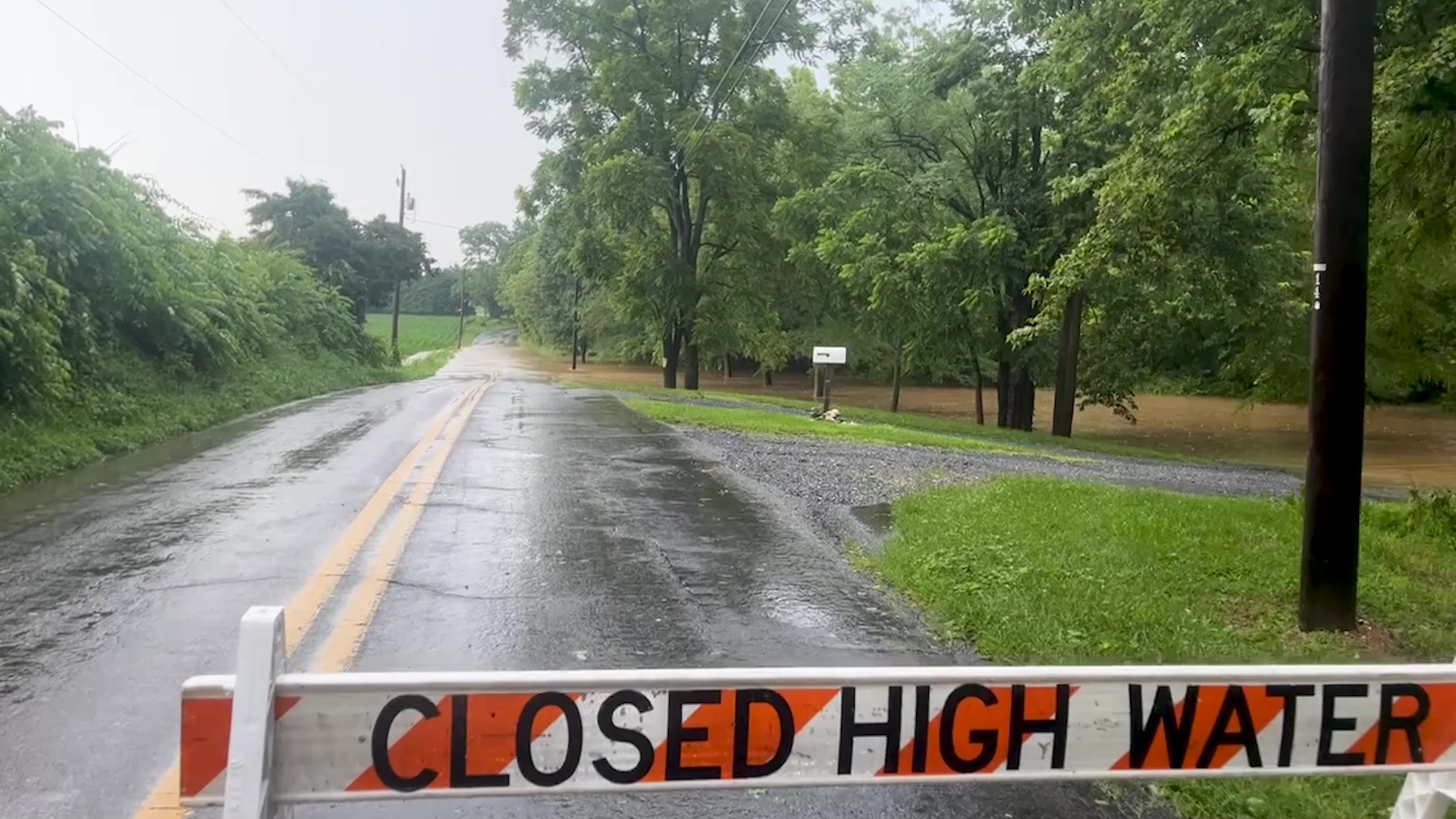 Flash Flooding in Lancaster County, PA - 7/14/2025