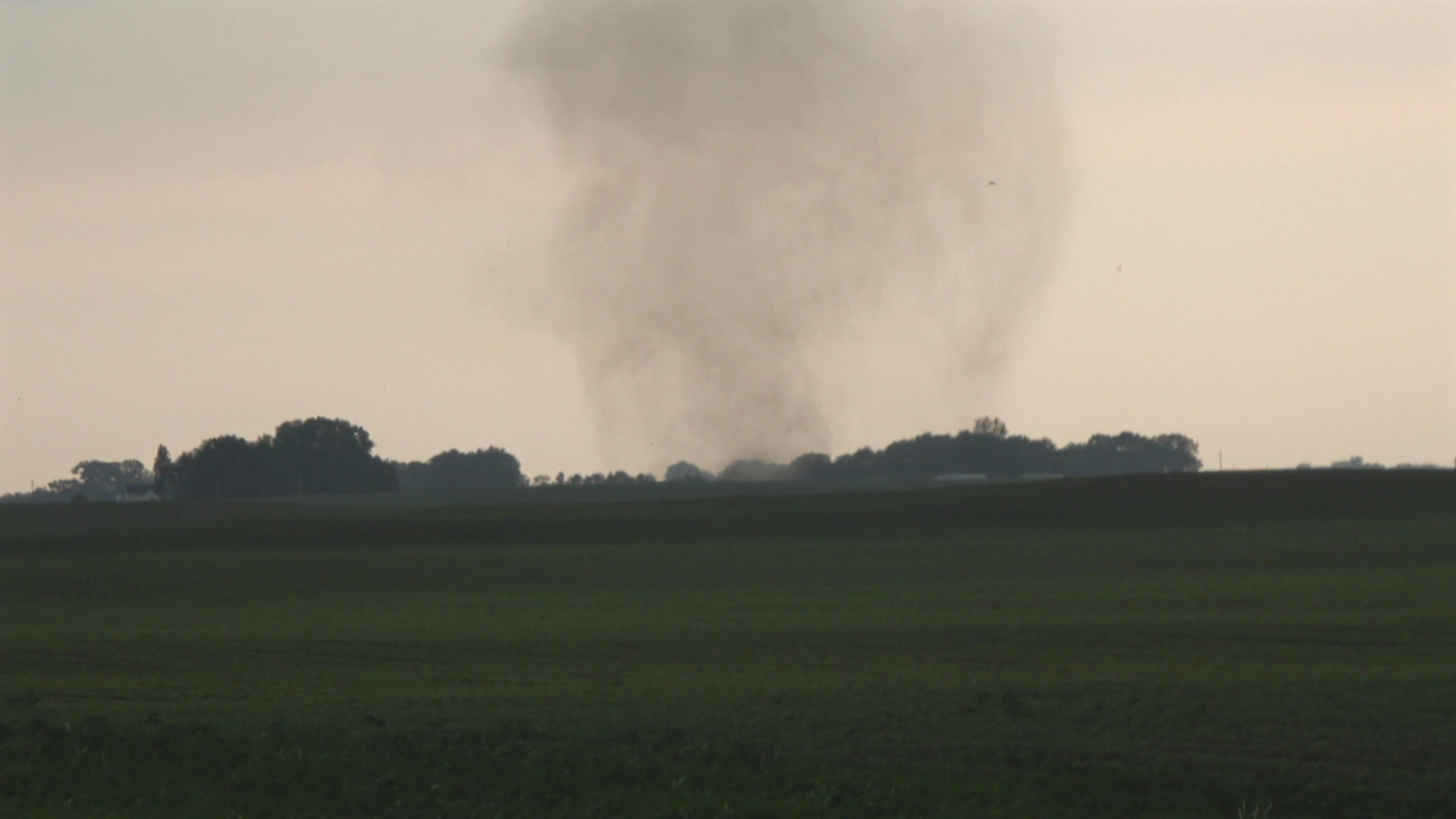 Tornado and Wall Cloud near Mankato, MN