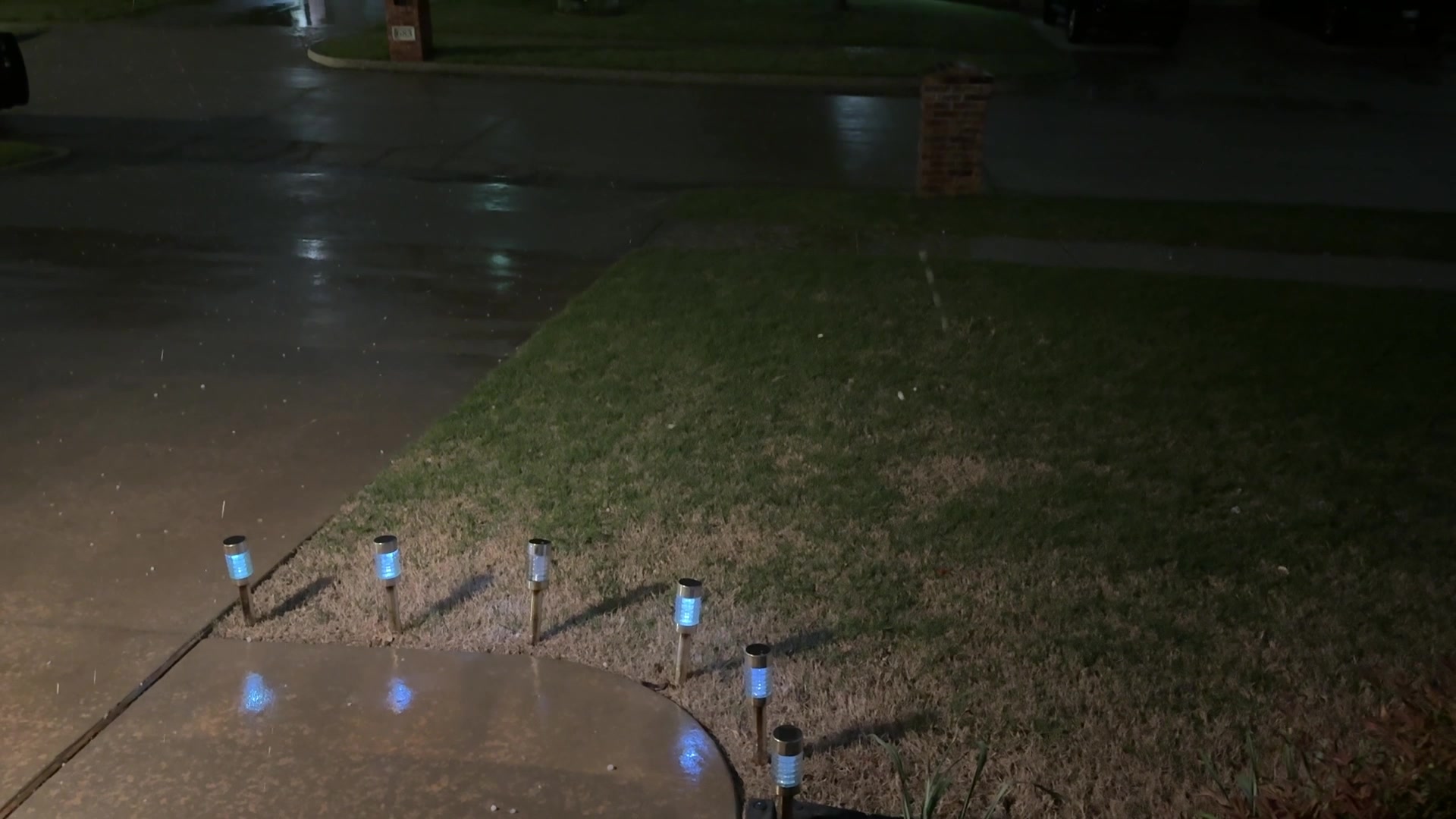 Raw footage of the Hail Storm that just hit Moore, OK