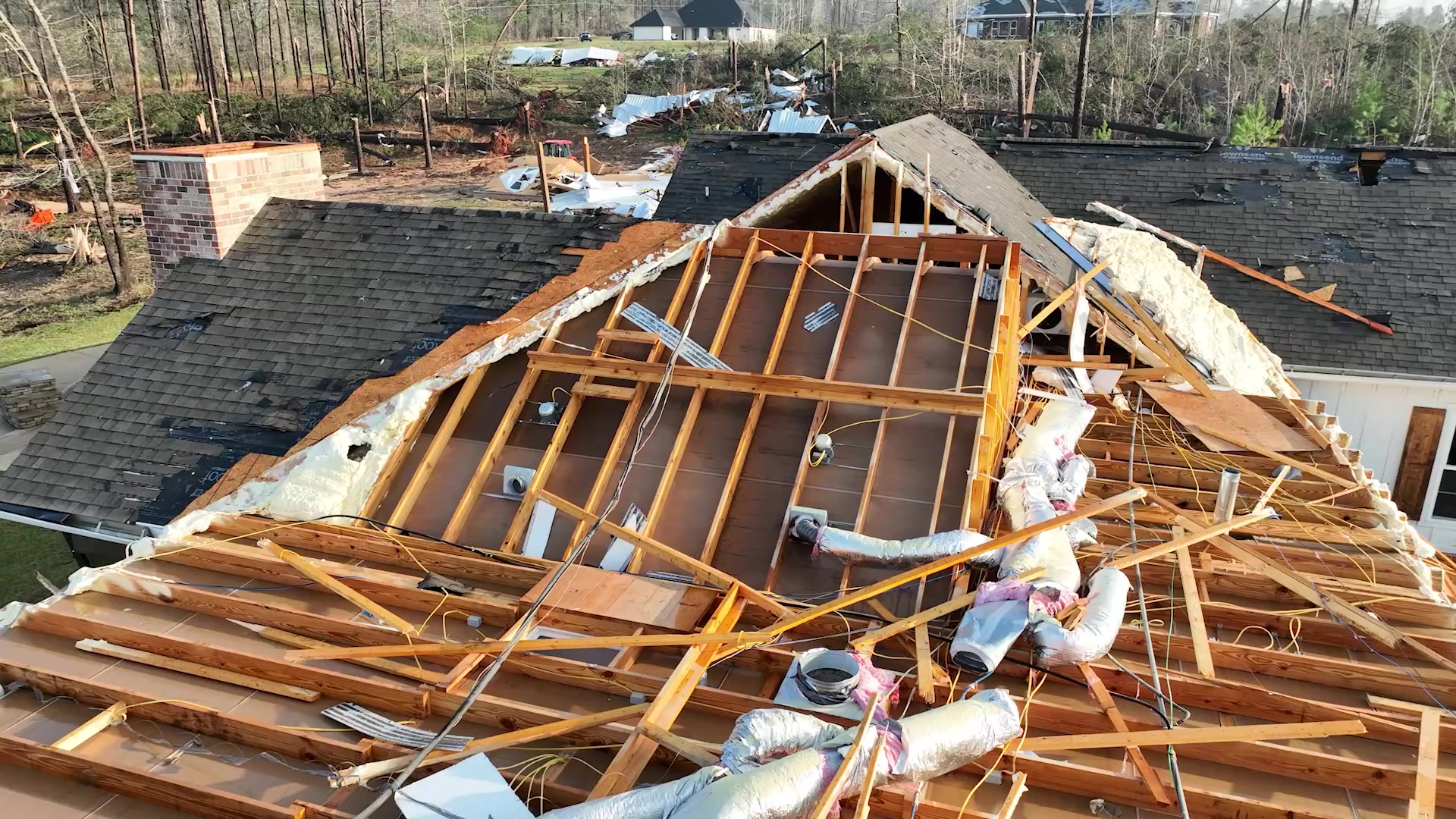 Tornado Damage Survey Of Troy, Alabama