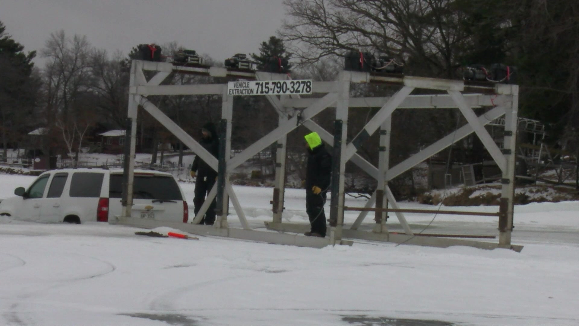 Busy Day In Wisconsin For Thin Ice Vehicle Recoveries, 2/1/2025