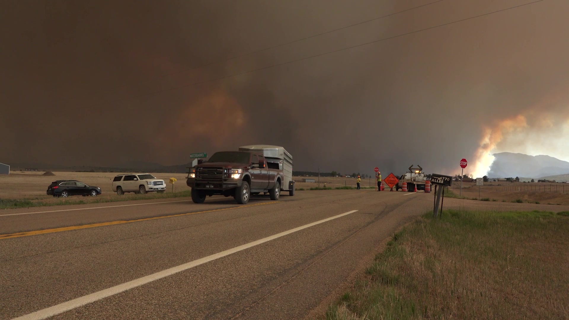 Colorado's Aspen Acres Fire Explodes in Size