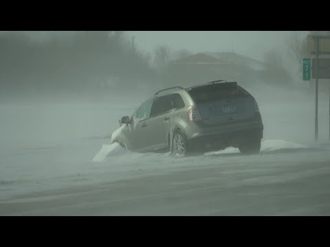 Ground Blizzard Conditions, Renville County, MN – 2/15/2023