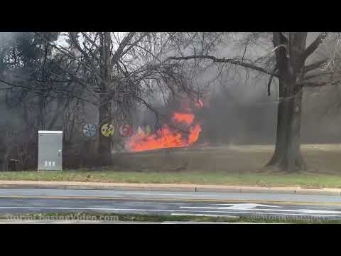 Fuel Tanker Accident and Explosion, Frederick, MD w/Flames Coming Out Of Sewer – 3/4/2023