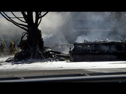 Maryland Tanker Explosion, B-roll of aftermath, Frederick, MD – 3/4/2023