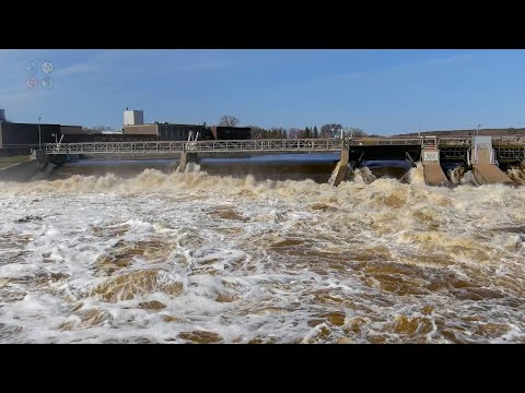 Rapid Snow Melting Bring Rapid Flooding On The Mississippi River